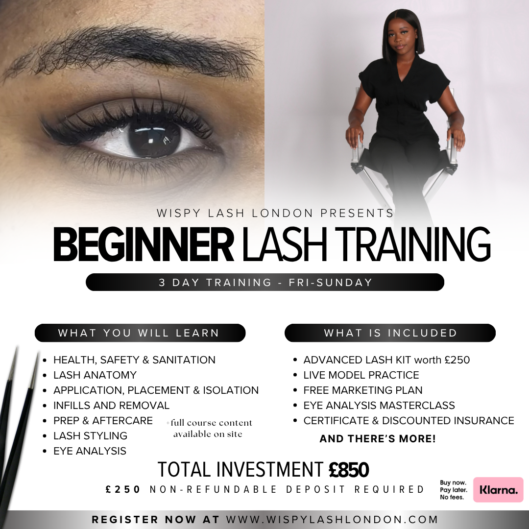 Beginner Eyelash Extension course - 3 Day Training