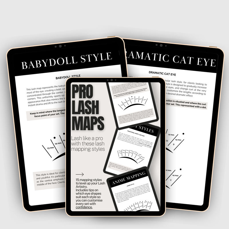 PRO Lash Maps Ebook
